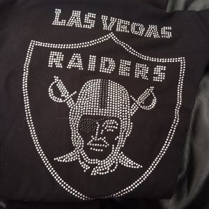 Las Vegas Raiders leggings and matching t shirt top
